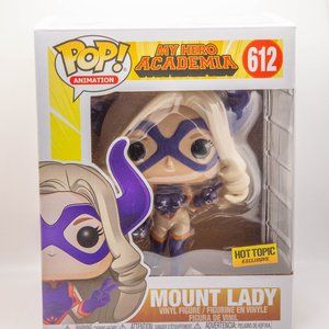 Funko Pop My Hero Academia (MHA) Mount Lady 6" (#612) Hot Topic Exclusive (GUC)
